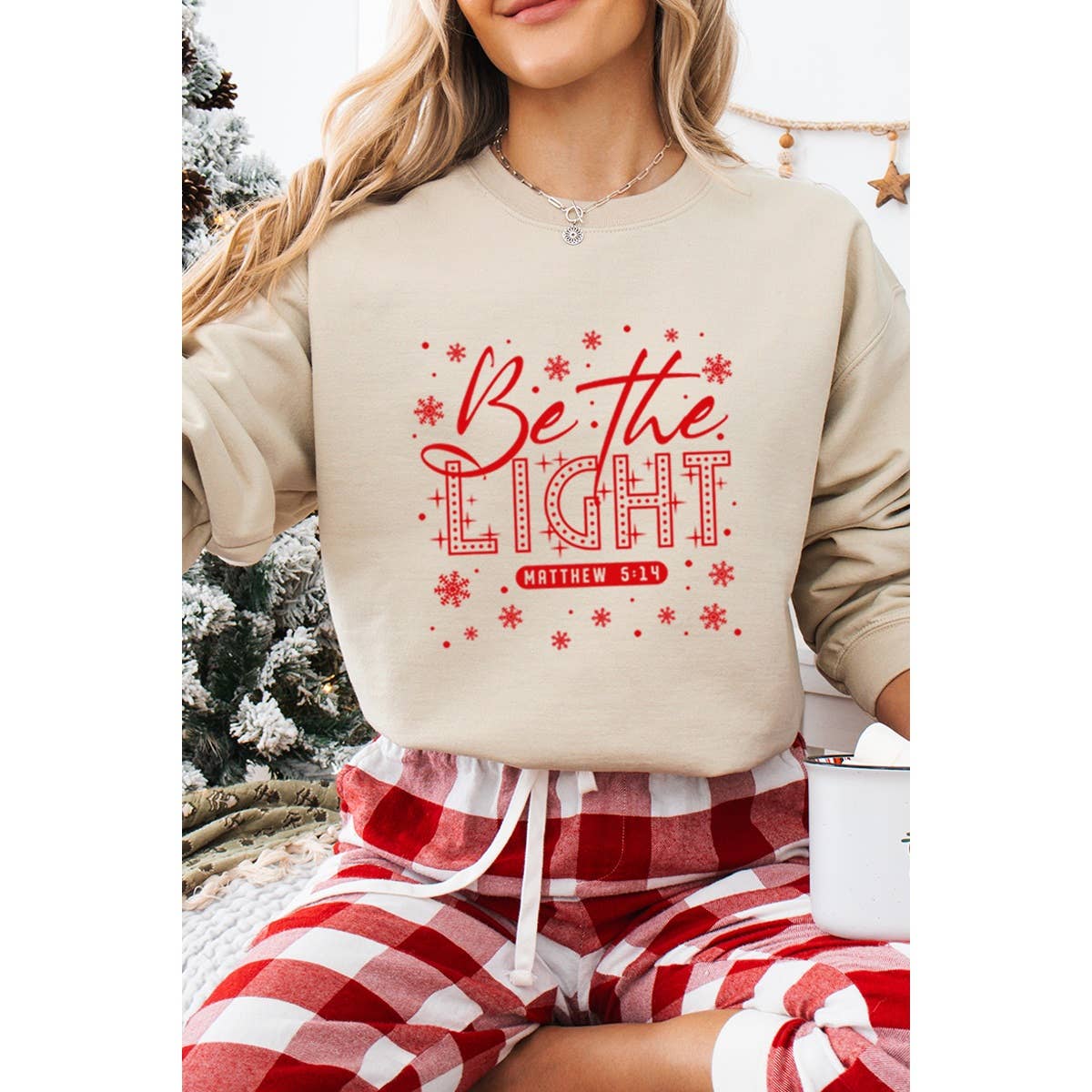 Be the Light  Graphic Sweatshirts