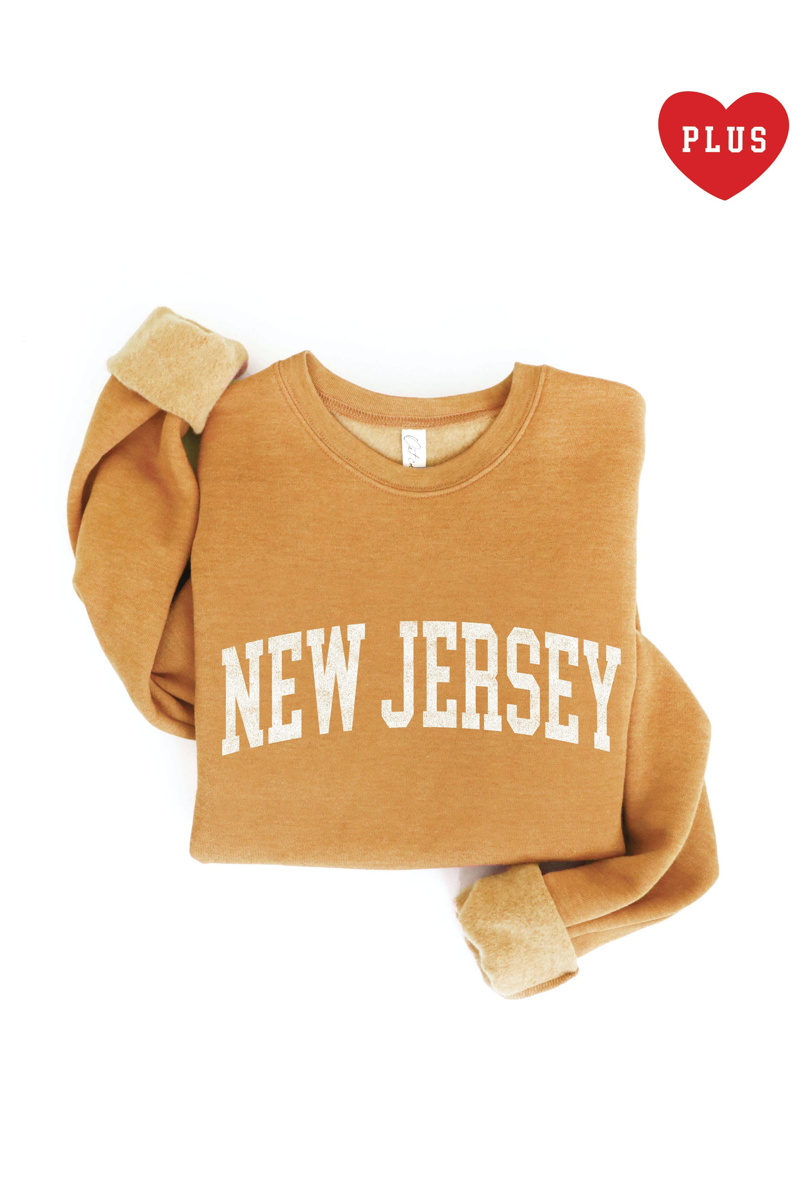 New Jersey  Plus Graphic Sweatshirt