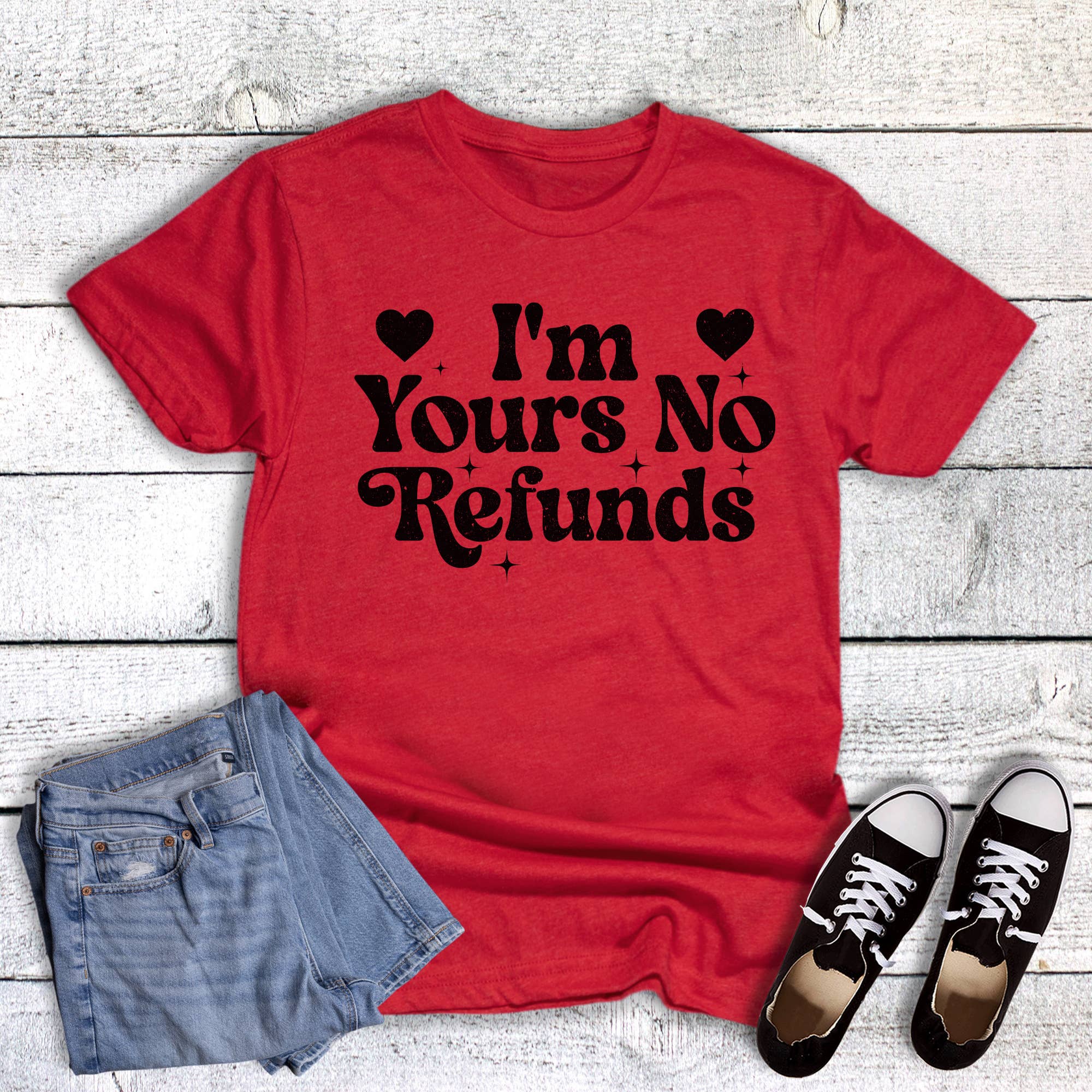 Valentine Funny I'm Yours Graphic Tee