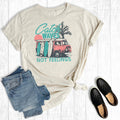 Summer Vacation Catch Waves Not Feelings Graphic Tee