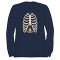 Ribcage Forest Campfire Art Women's Sweatshirt