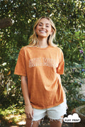 Girl Mom Puff Mineral Graphic Top