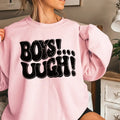 Boys Ugh Anti Valentine Preppy Graphic Tee Crewneck