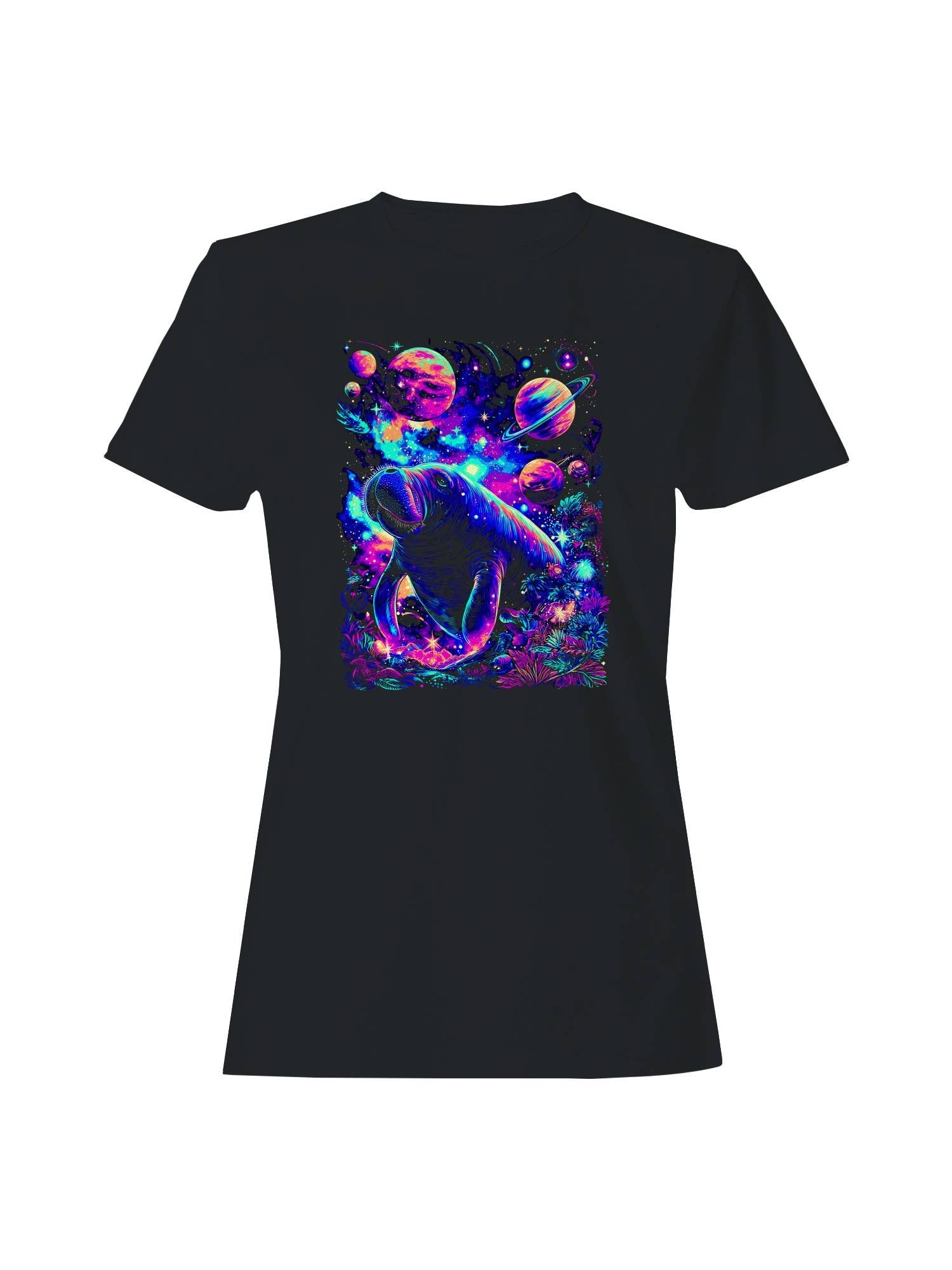 Cosmic Manatee Adventure Women's T-Shirt
