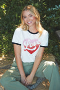 Love Ringer Graphic Top