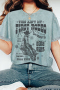 This Aint My First Rodeo Cowgirl Graphic Tshirts