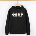 Howdy Ghouls, Cowboy Ghosts Western Halloween Graphic Hoodie