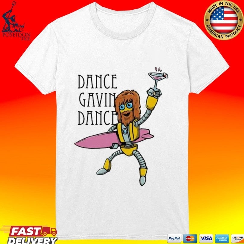 Dance Gavin Dance Surf Robot T-shirt