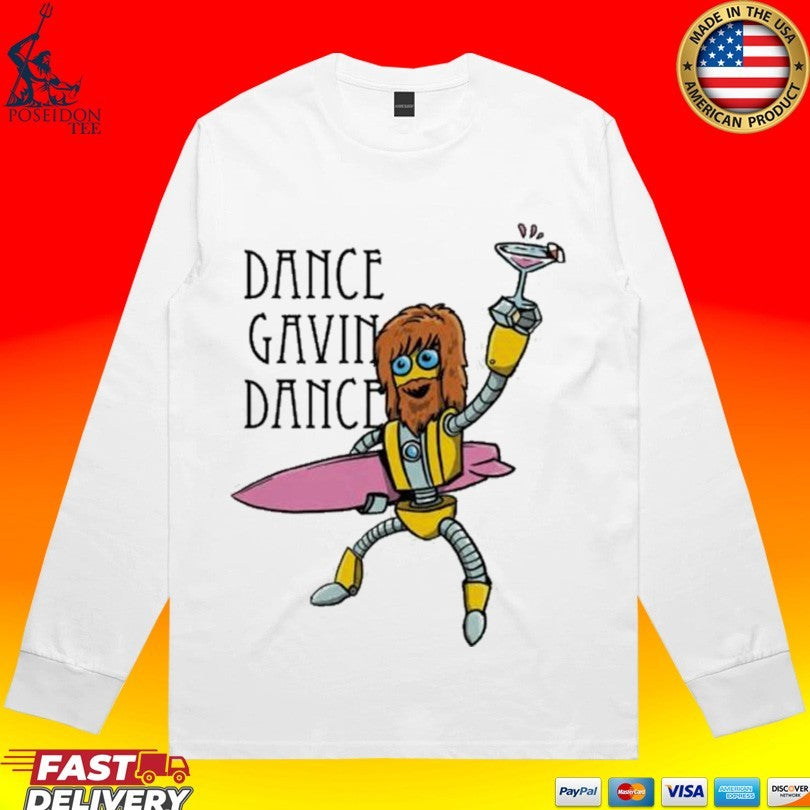Dance Gavin Dance Surf Robot T-shirt