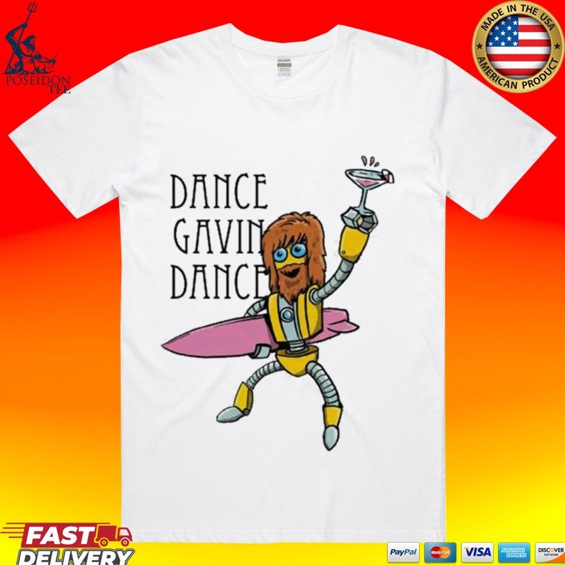 Dance Gavin Dance Surf Robot T-shirt
