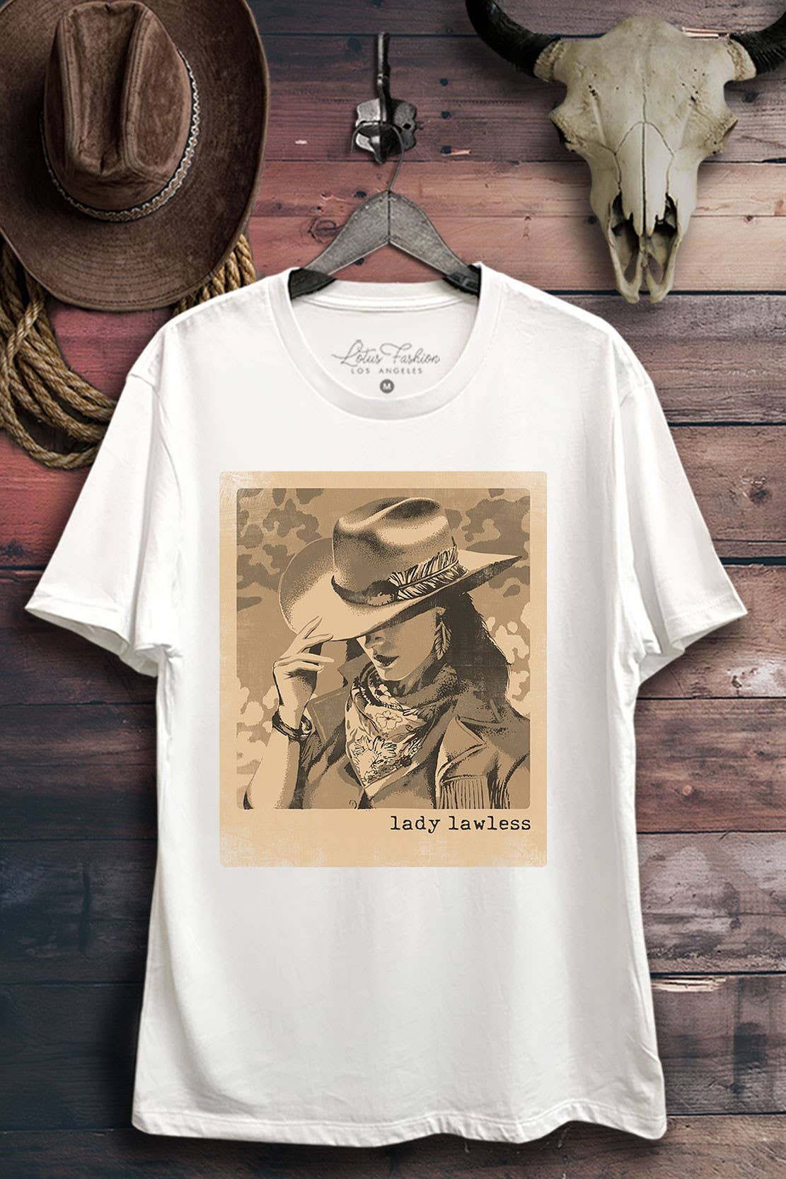 Lady Lawless Graphic Top
