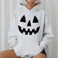 Jack-O-Lantern, Pumpkin Halloween Costume Hooded Sweatshirt