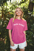 Mama Bunny Mineral Graphic Top