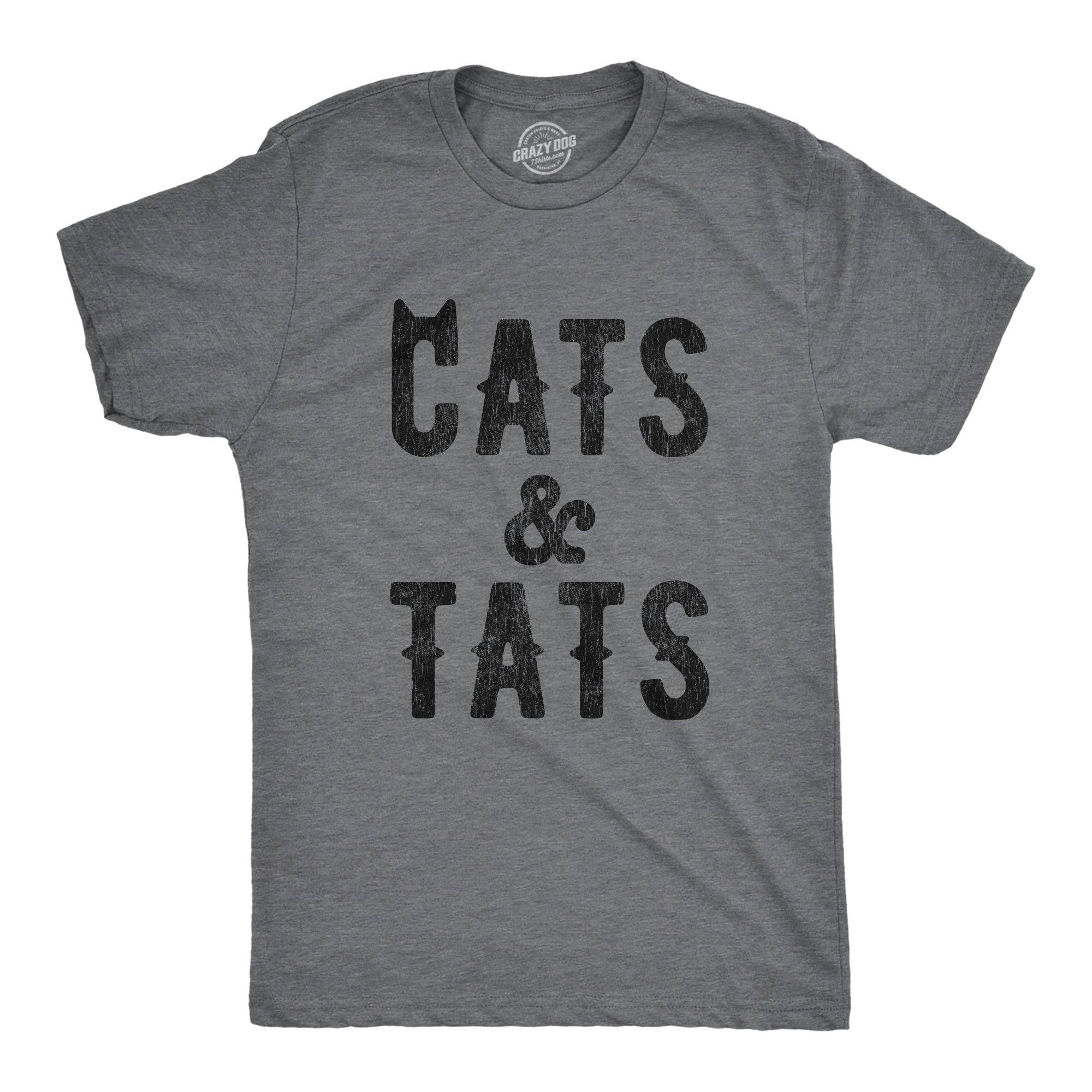 Cats and Tats Men's T Shirt