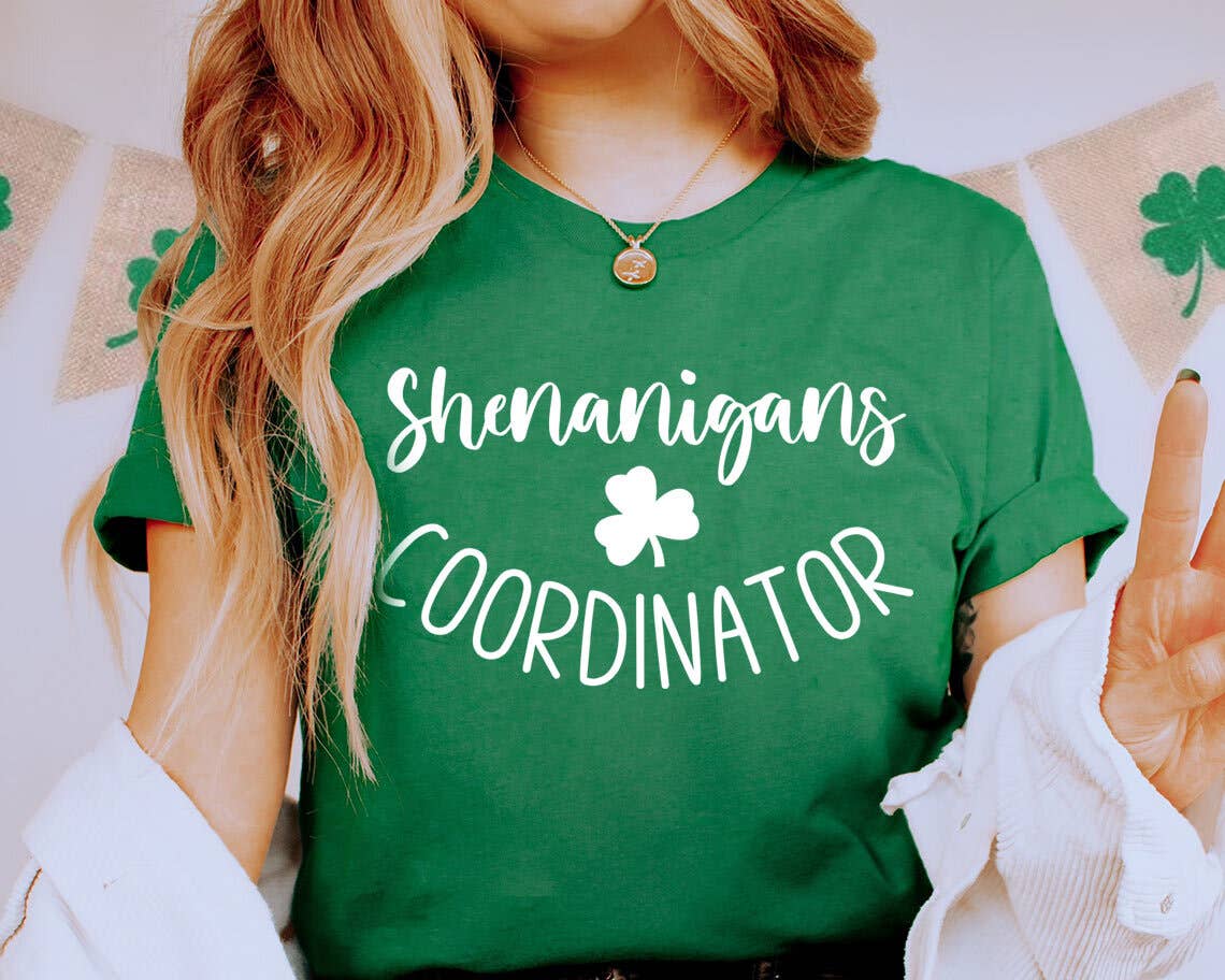 St Patricks Day - Shenanigans Coordinator Shirt
