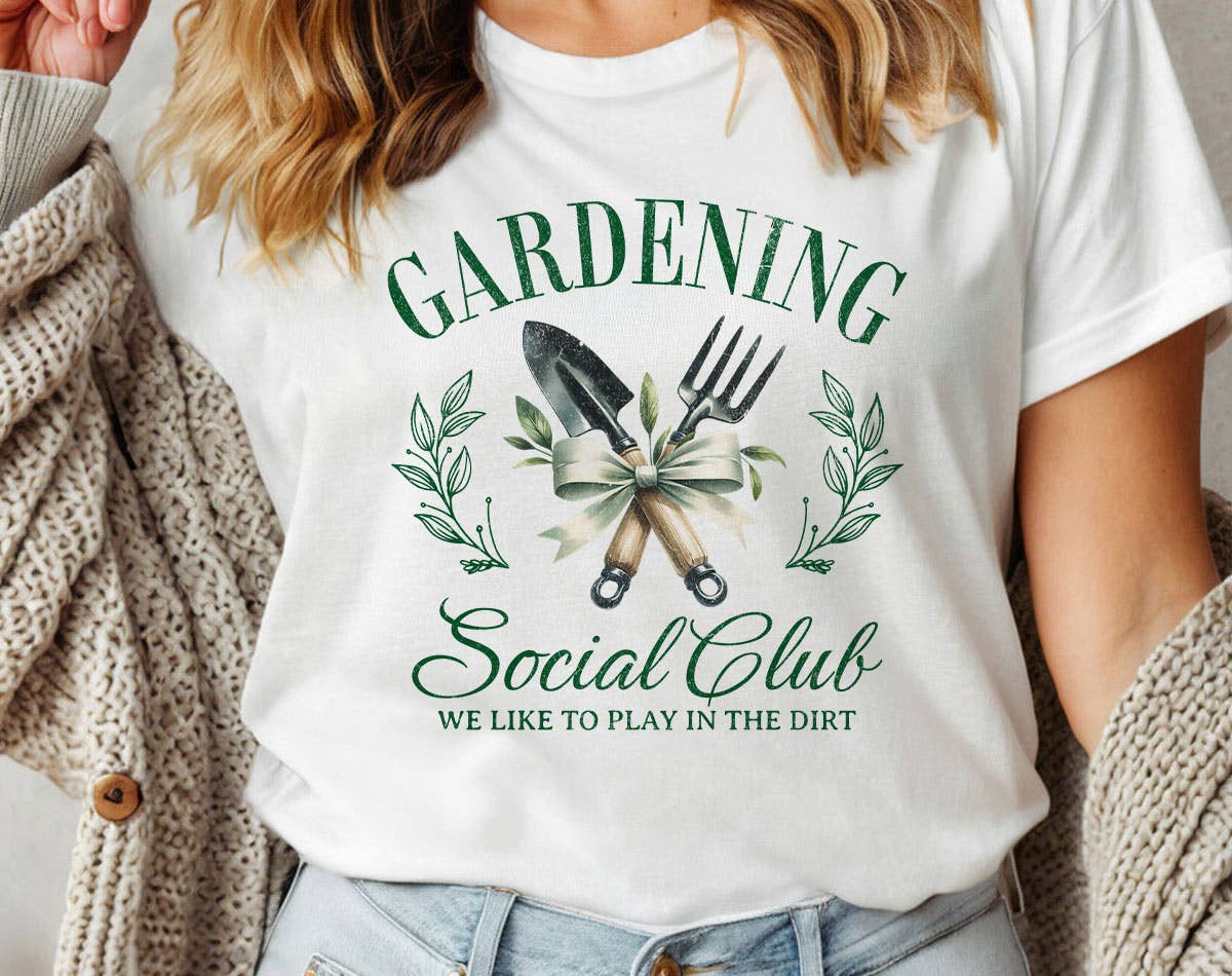 Gardening Social Club - Cute Garden T-Shirt
