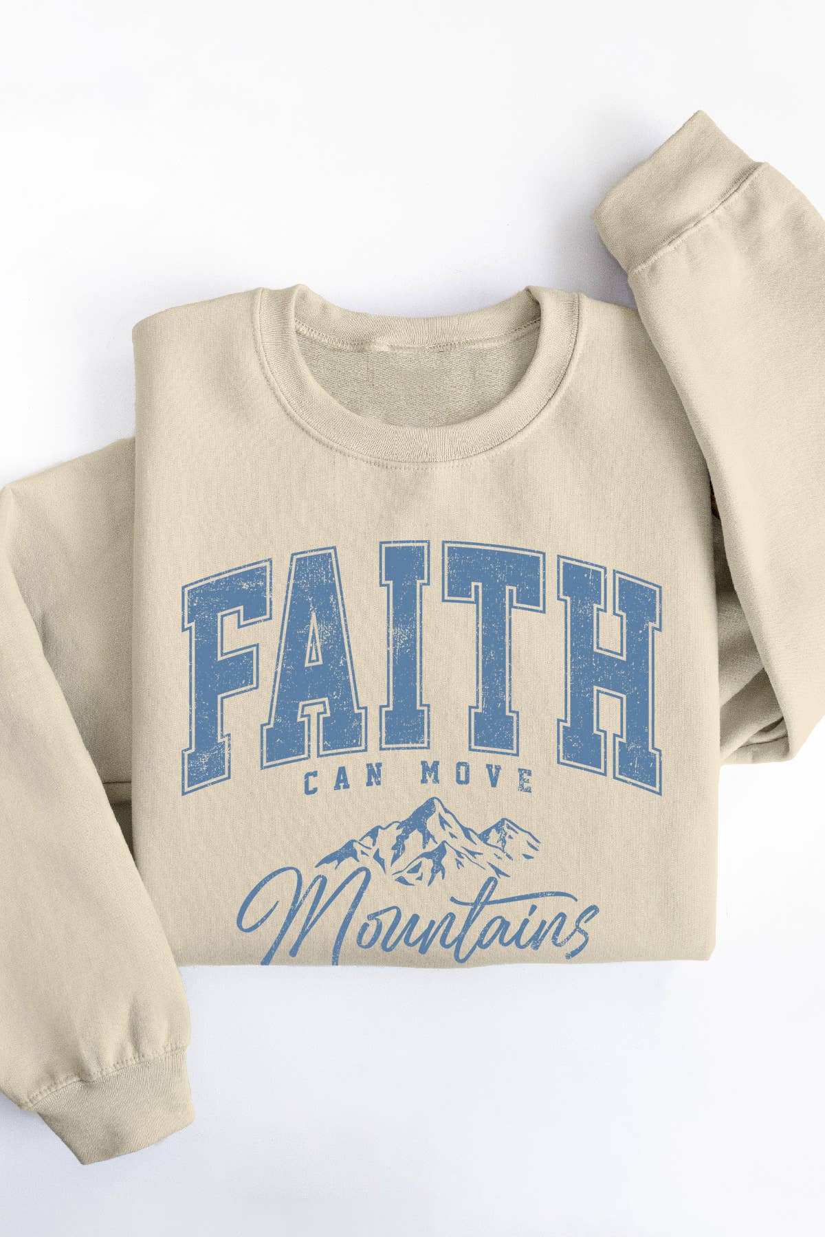 Women Religious Graphic Print Solid Sweater Top