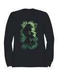 Tropical Artistic Portrait Design Men's Sweatshirt