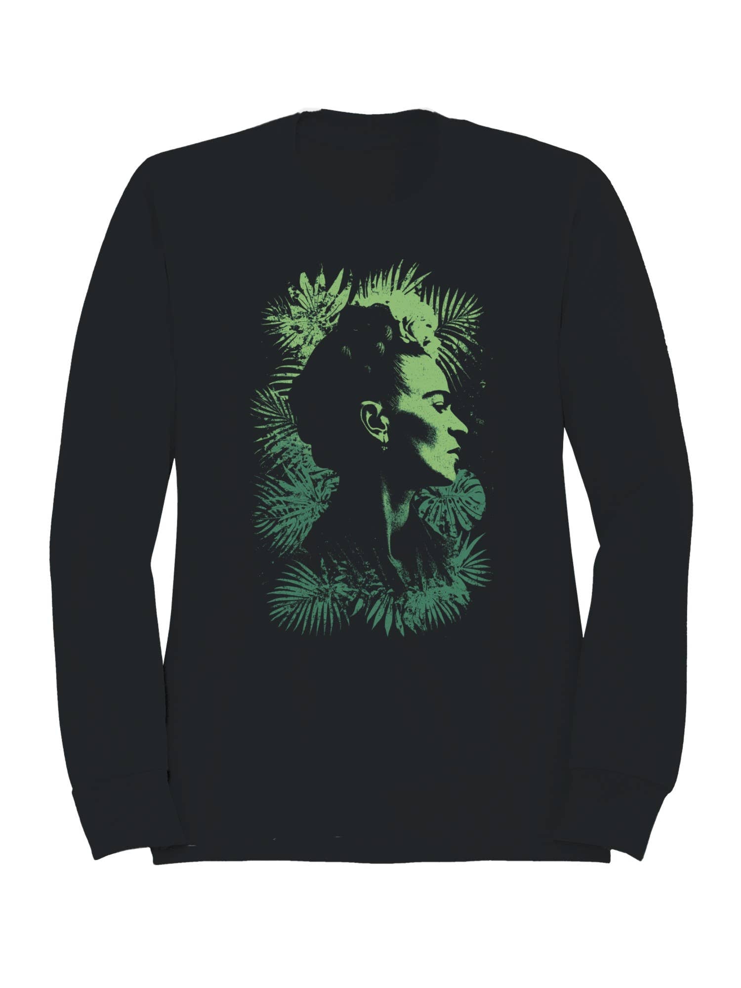 Tropical Artistic Portrait Design Men's Sweatshirt