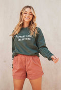 Support Local Everything Graphic Sweatshirt