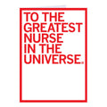 Greatest Nurse Greeting Card