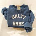 Salty Babe Sweatshirt, Beach Summer Sweatshirt
