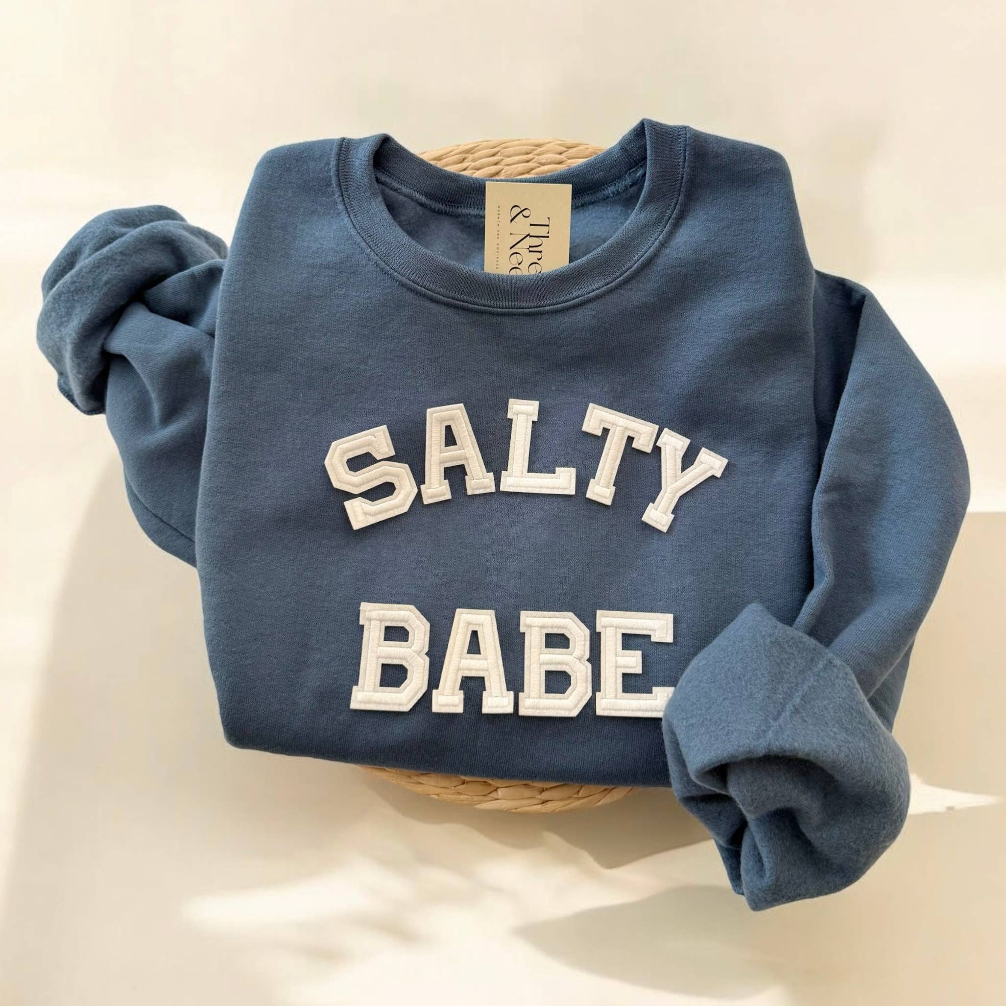 Salty Babe Sweatshirt, Beach Summer Sweatshirt