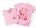 USA, Doodles, America, 4th of July, Comfort Colors T-Shirt
