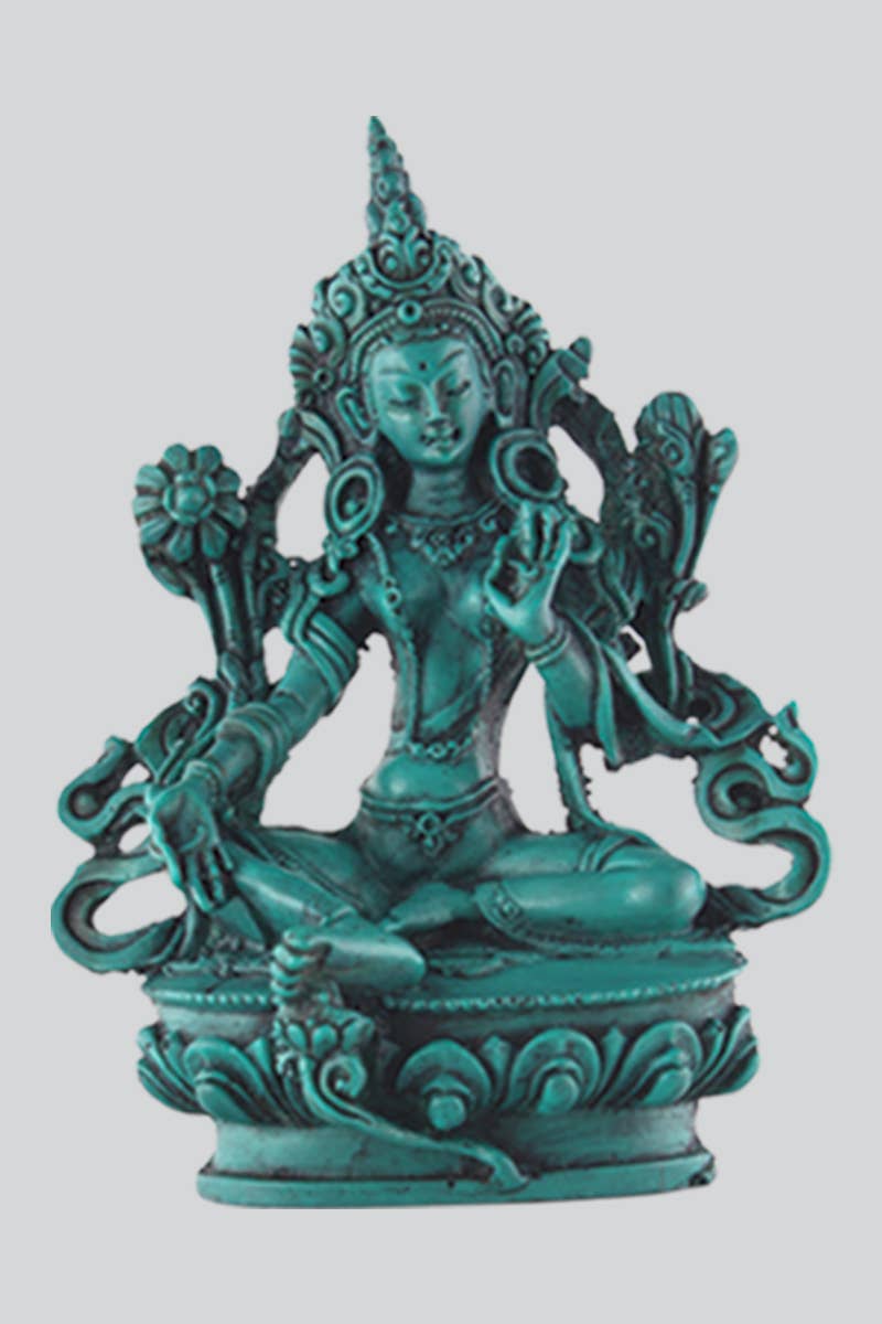Green Tara Resin Statue (CL-202)
