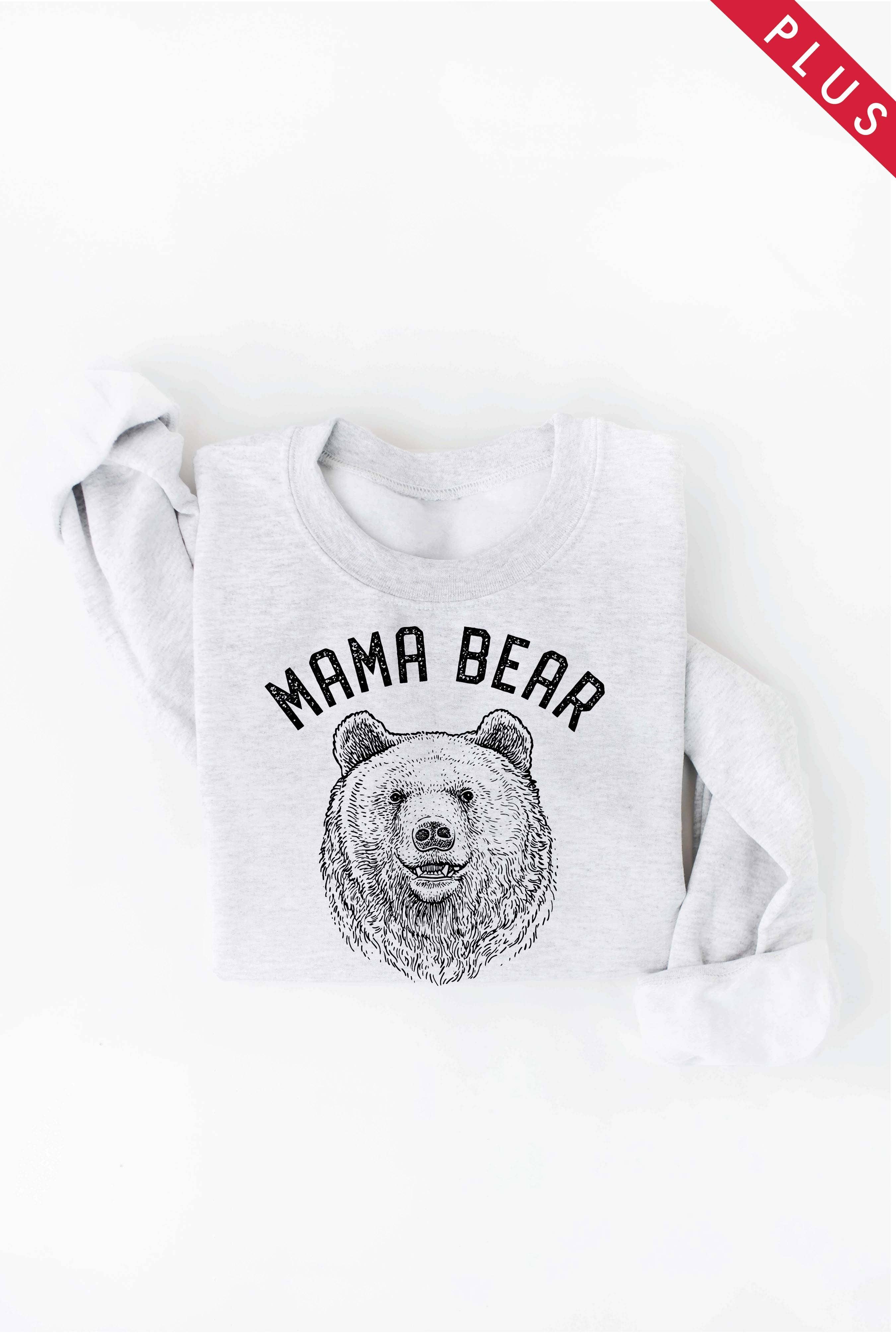 Mama Bear Plus Graphic Sweatshirt