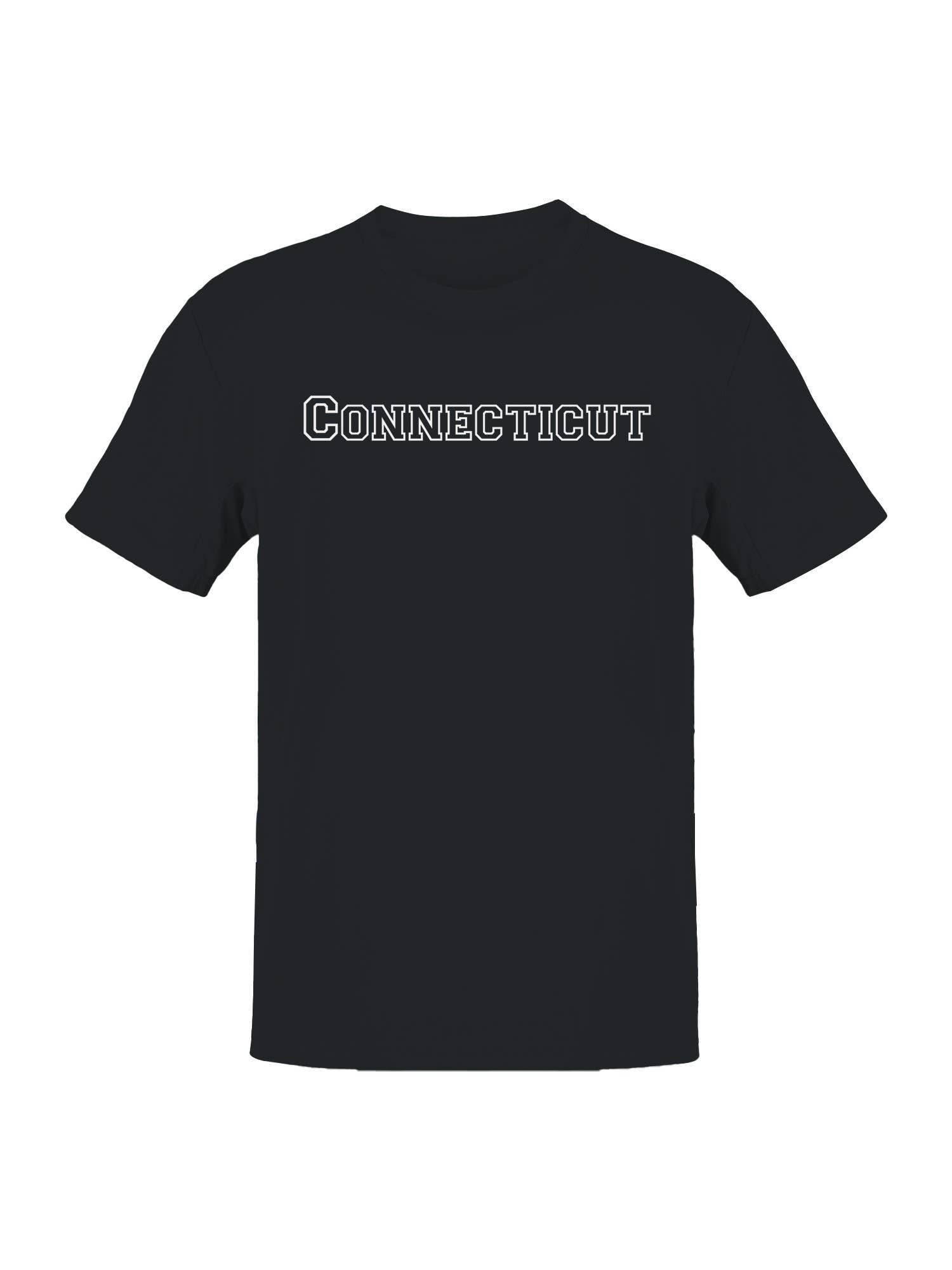Connecticut Vintage Style Print Men's T-Shirt