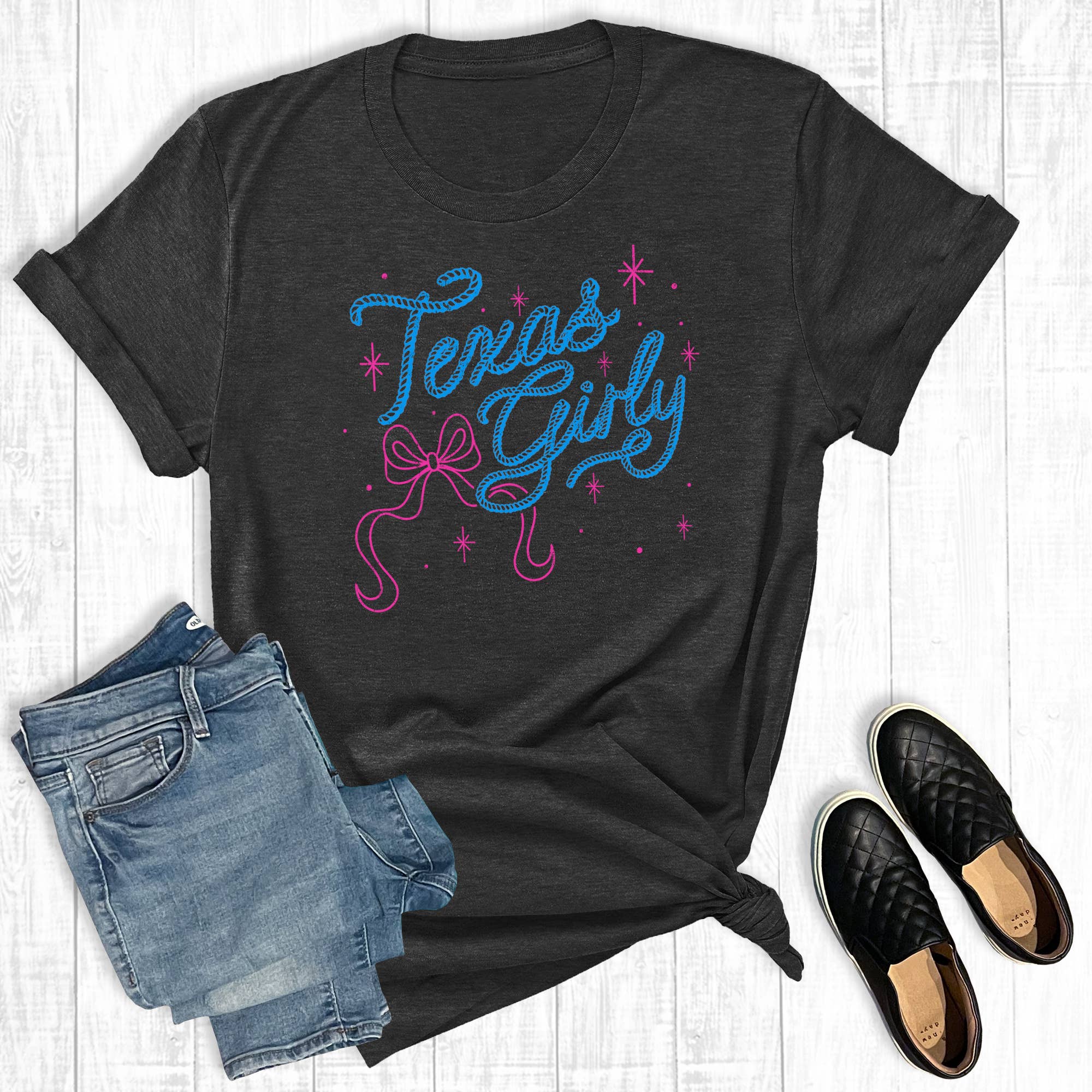 Western Texas Girly Graphic Tee