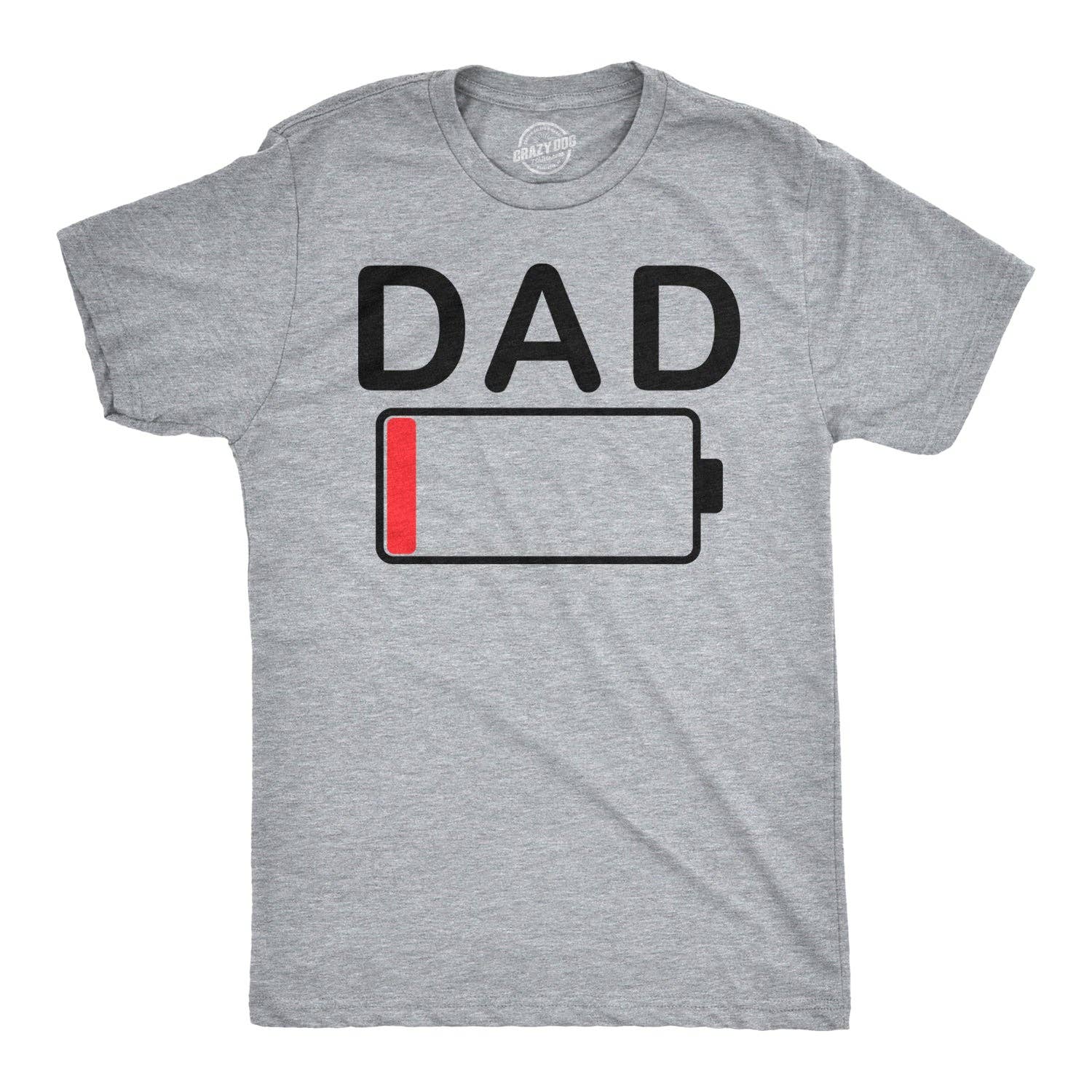 Dad Battery Low Men's T Shirt
