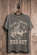Buck Around & Find Out Graphic Top