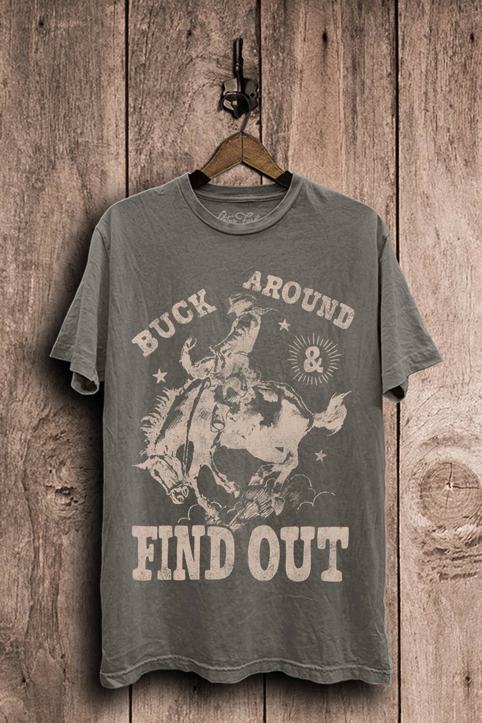 Buck Around & Find Out Graphic Top