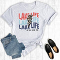 July 4th American Lake Life Graphic Tee