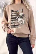 Howdy Cowboy Graphic Terry Sweatshirts