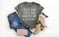 Messy Bun Coffee Run Gangsta Rap T-Shirt