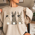 Easter Rabbit Trio Easter Graphic Sweatshirt | Gildan Brand