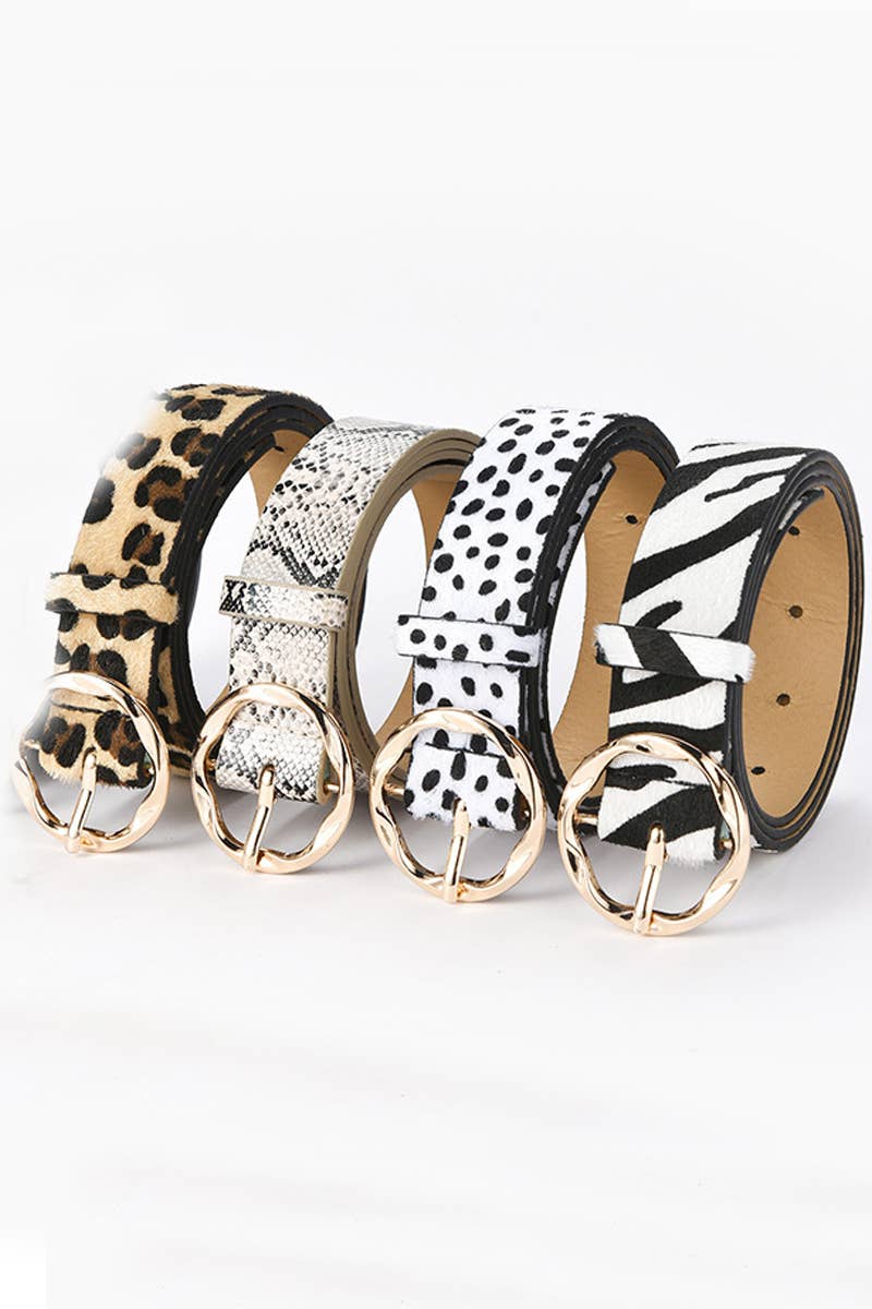 ..1216 Animal Print Fashion Belt SI-29225