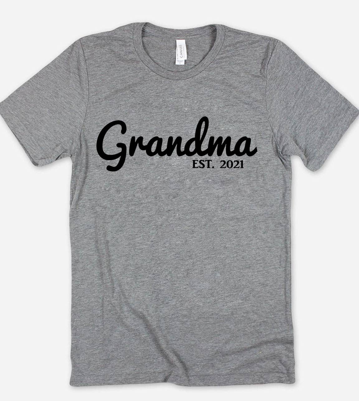 Grandma Est 2021 - Grandma Pregnancy Announcement T-Shirt