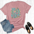 He Is Risen Floral Graphic Tee