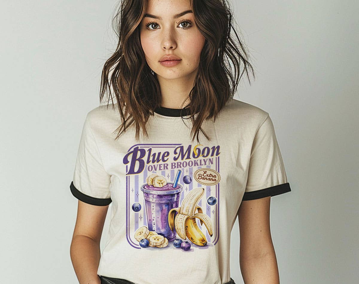 Blue Moon Over Brooklyn Heated Rivalry Inspired Ringer Tee
