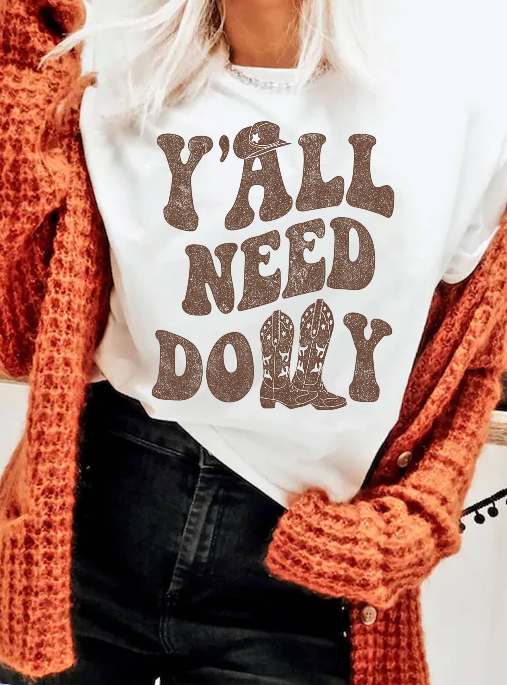 Y'all Need Cowgirl Graphic Tshirts