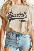 Baseball Mama Mineral Graphic Tshirts