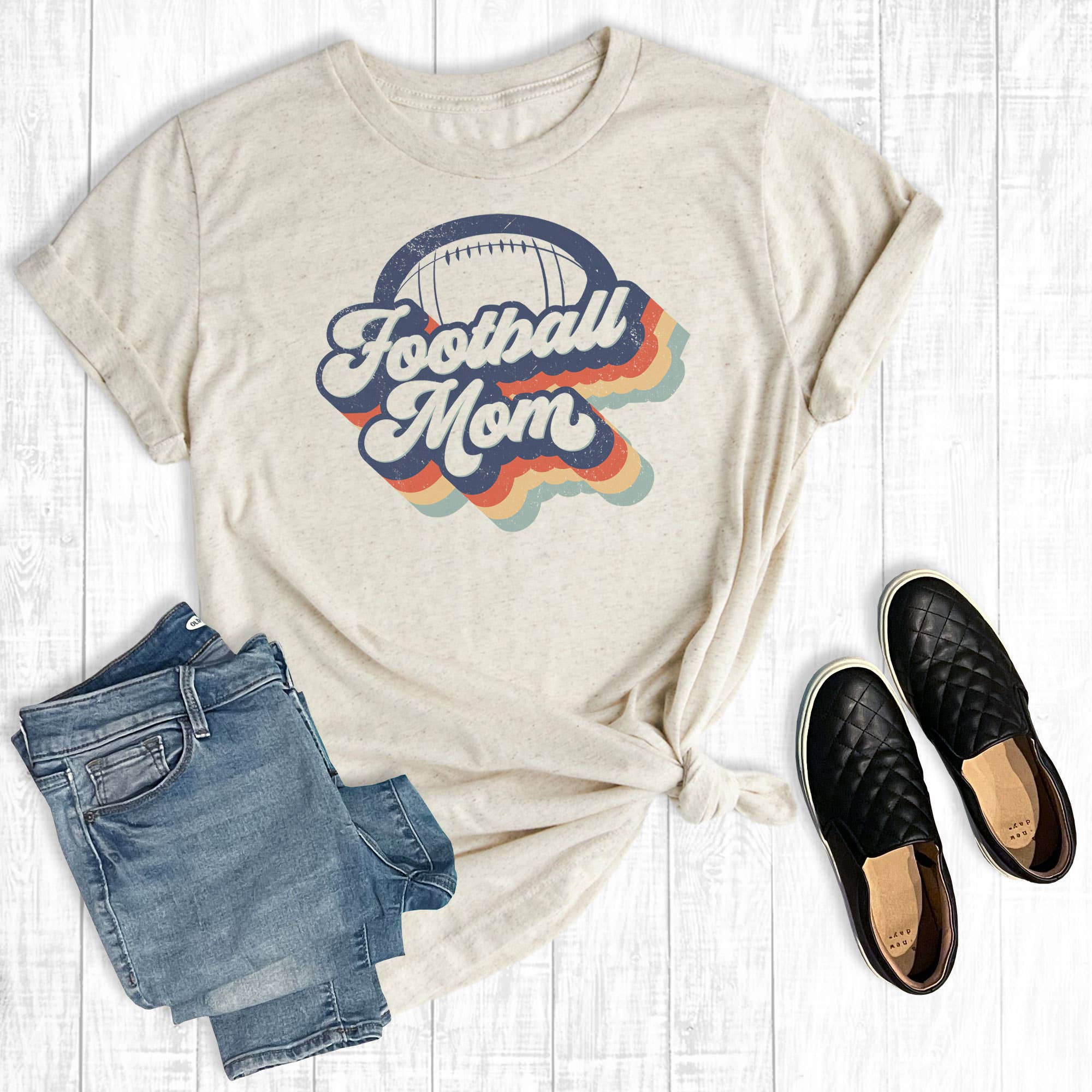 Vintage Football Mom