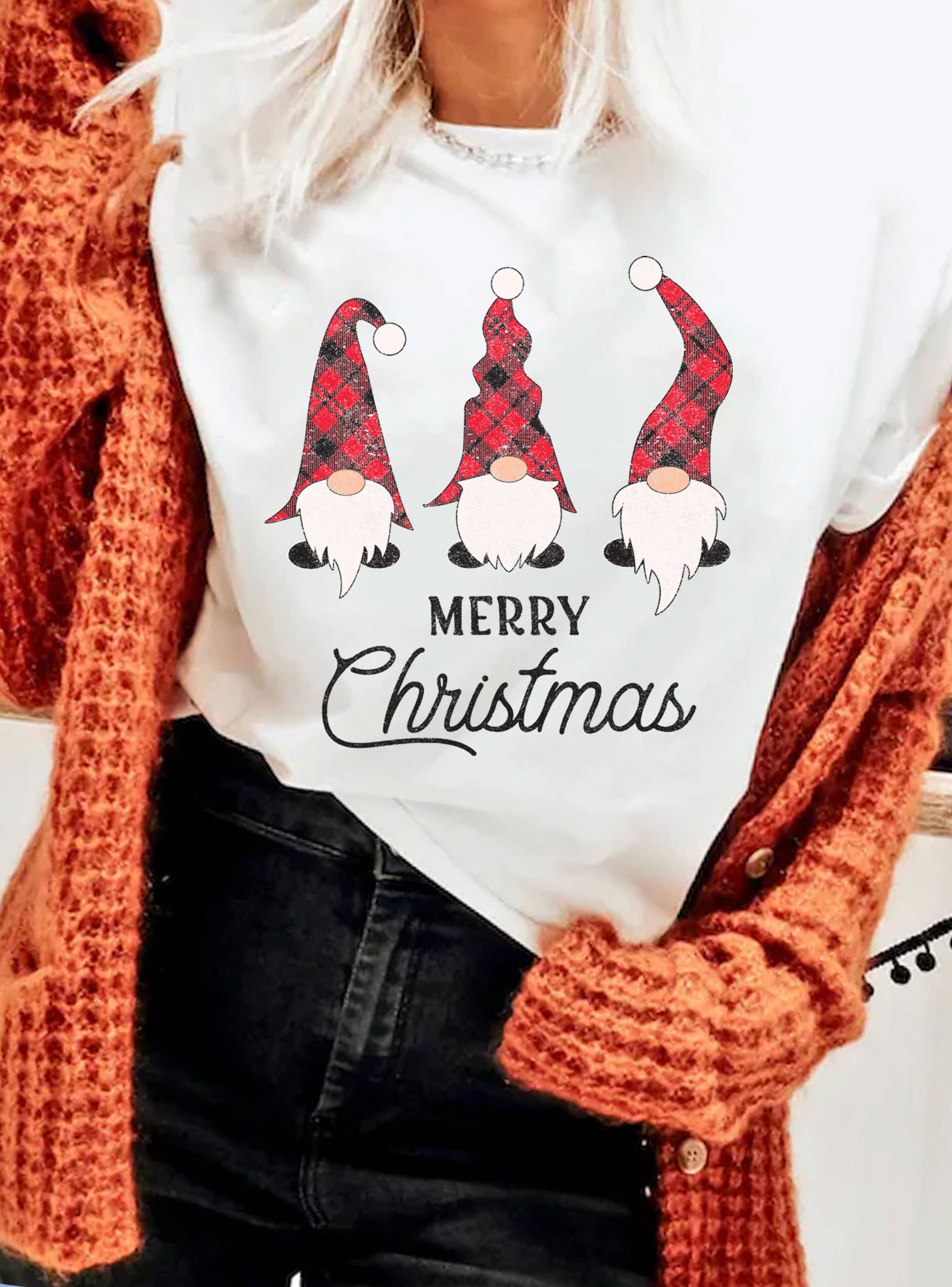 Merry Christmas Gnomes Graphic Tshirts