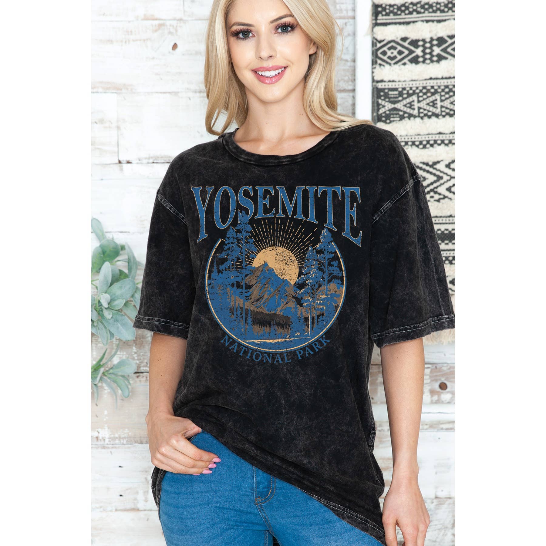 Yosemite - Unisex Oversized Mineral Wash