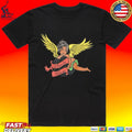 Denim Tears Black Cherub Angel T-shirt