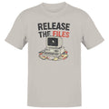Release the Files Retro Computer Art Men's T-Shirt
